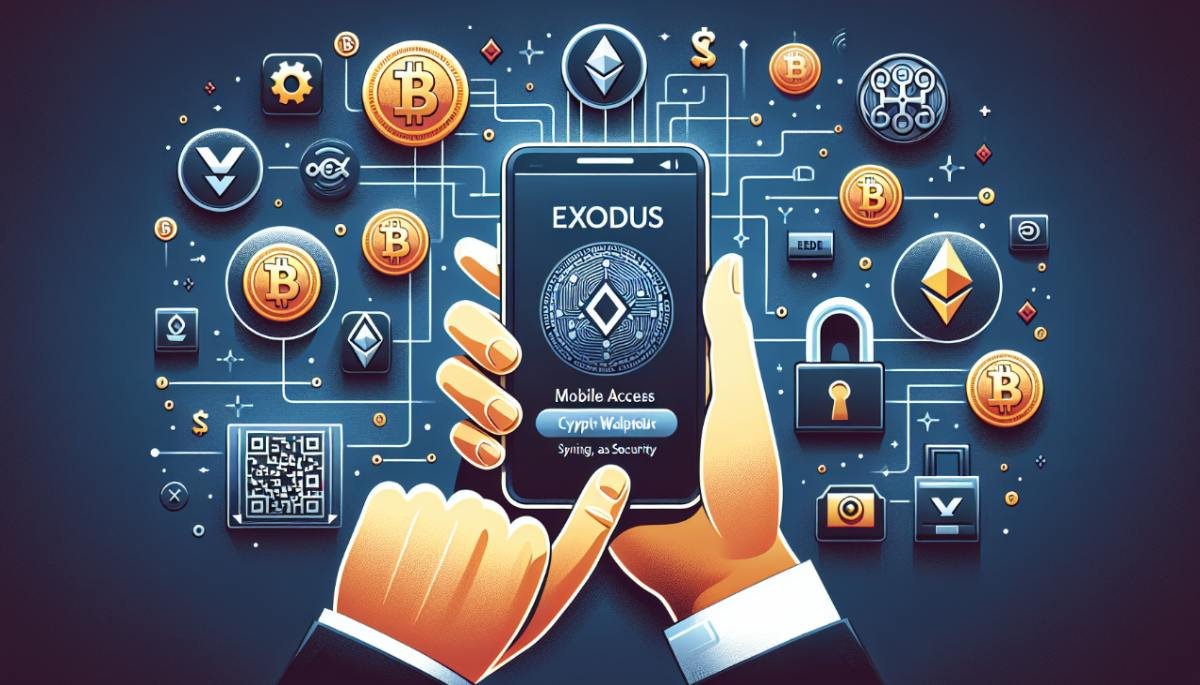 Exodus wallet mobile app tutorial
