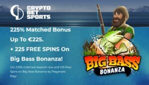 225 free spins Cryptobetsports Casino