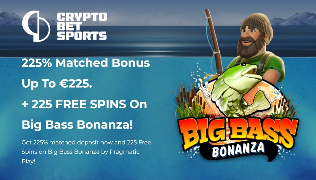 225 free spins Cryptobetsports Casino